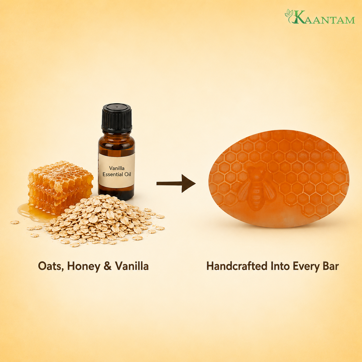 Oats, Honey & Vanilla Soap