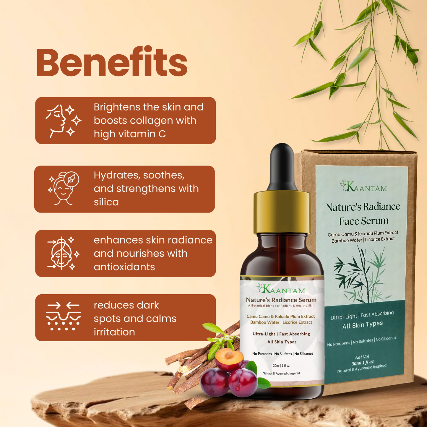 Face Serum for Glowing Skin – Hydration, Dullness & Uneven Skin Tone