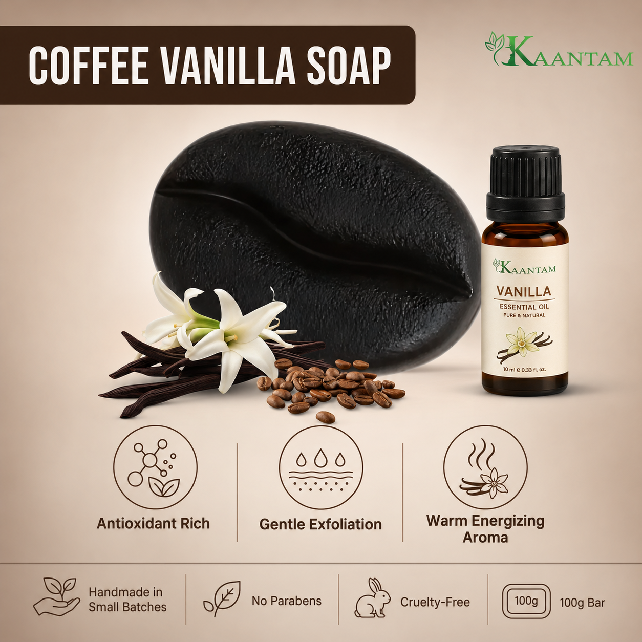 Coffee & Vanilla Soap