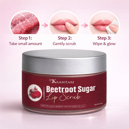 Beetroot Sugar Lip Scrub