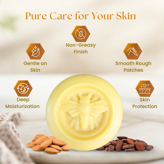 Body Butter Bar for Dry Skin – Solid Moisturizer for Rough, Dry & Dull Skin