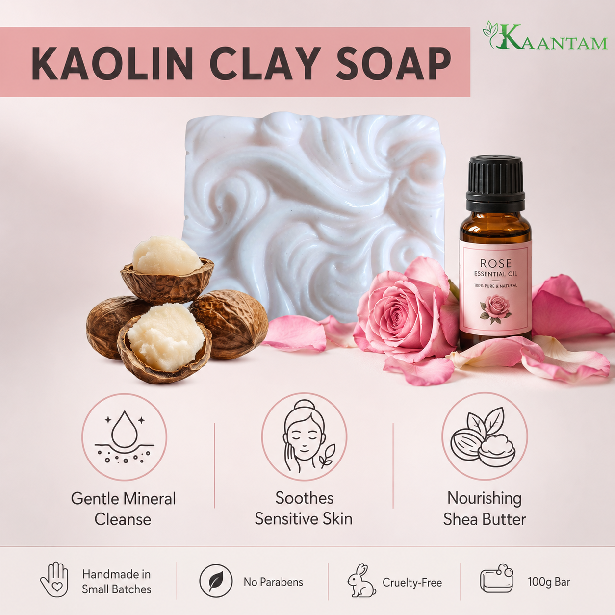 Kaolin Clay Soap