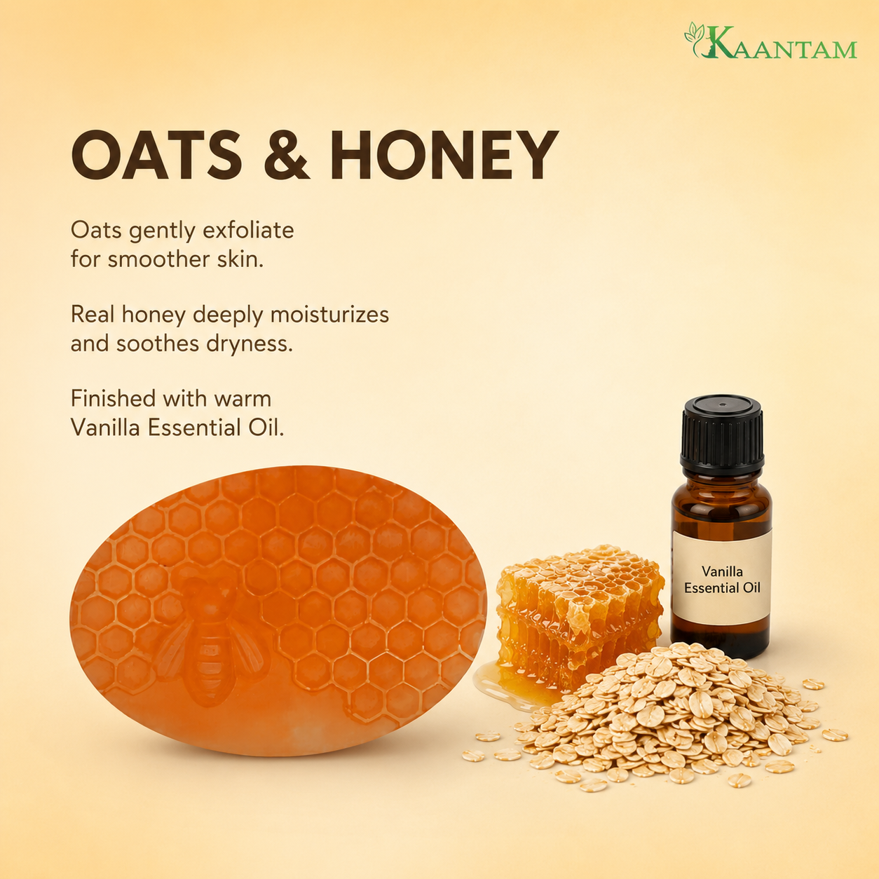 Oats, Honey & Vanilla Soap