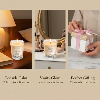 Clarity Light | Clear Quartz Crystal Soy Candle