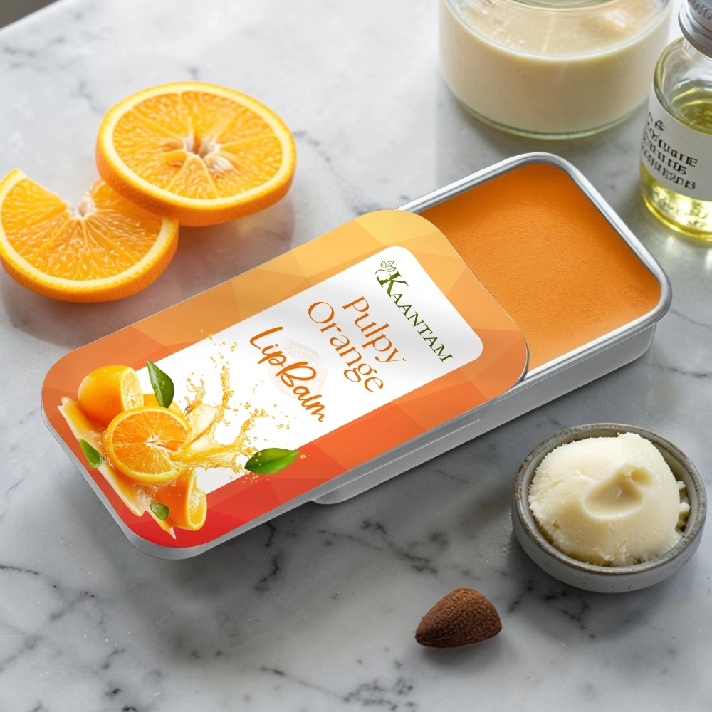 Orange Tinted Lip Balm