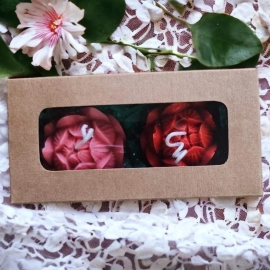 Lotus Serenity: Handcrafted Candle Gift Hamper